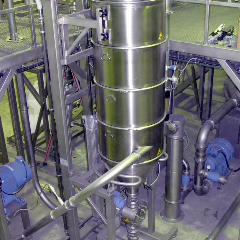 GMP-Filter einer Mehrzweckmahlanlage