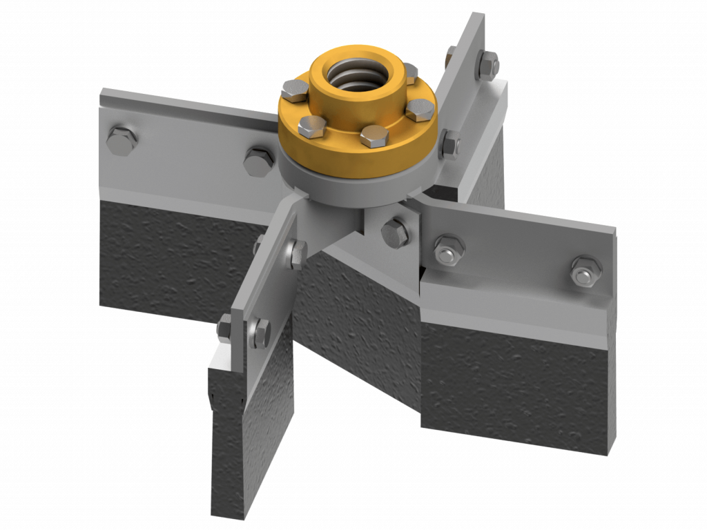 Tool for Deagglomerator, brush elements