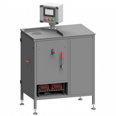 Deagglomerator, Screening Machine for Soil Samples, with cyclone