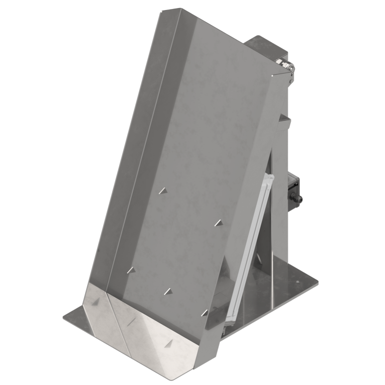 Bag Emptying Station in idling position without bag