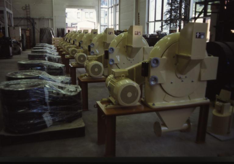 several mills prepared for shipping to Syria in the early 1990