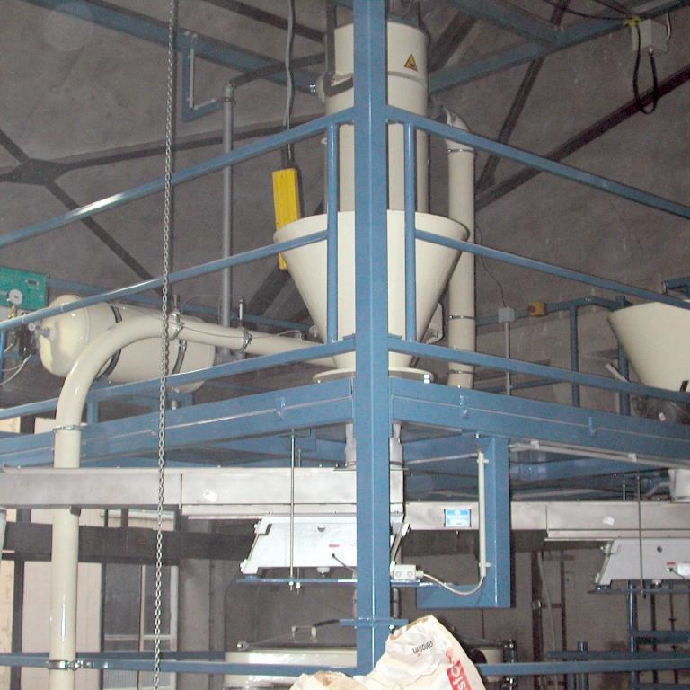 Feeding Station of an universal grinding system