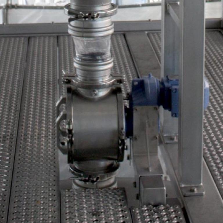 Cyclone Filter in a pneumatic conveying
