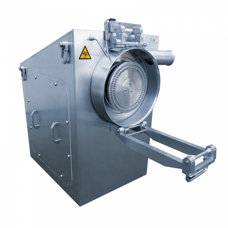 opened GMP Universal Mill REKORD 315 with pin disk rotor