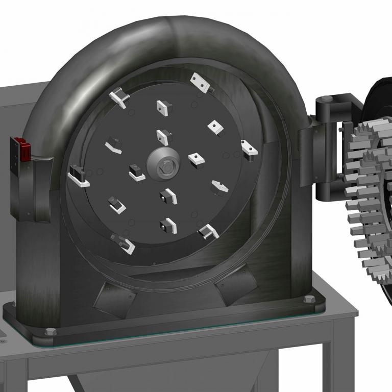 Jehmlich beater mill for fish meal grinding