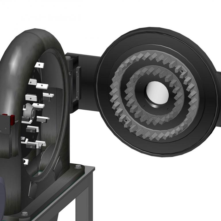 Jehmlich beater mill for fish meal grinding