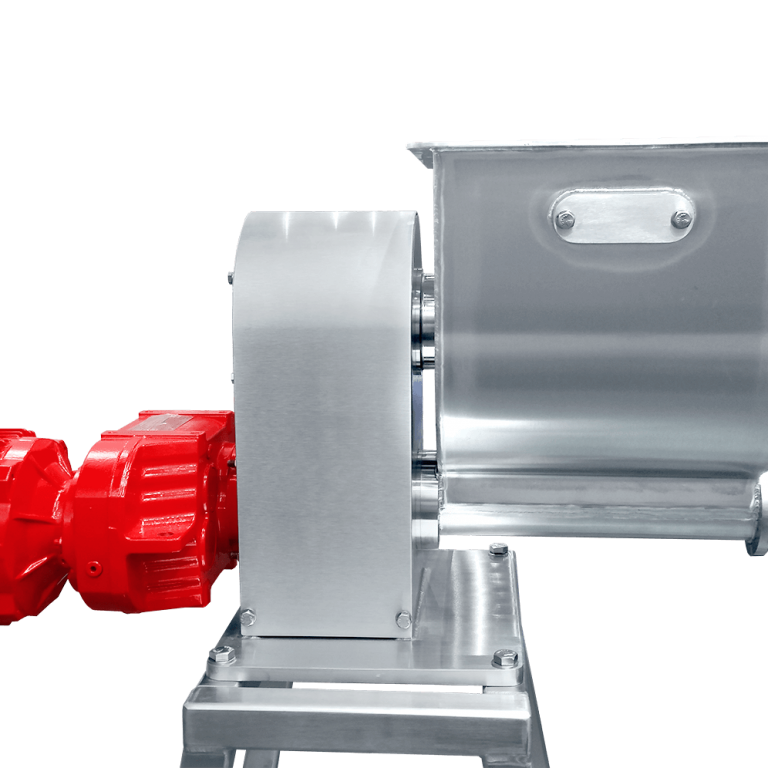 Screw Feeder GMP Hygienic Design with agitator and pull-out screw